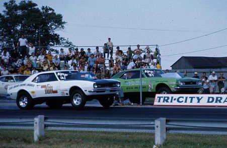Tri-City Dragway - Camaros From Don Ruppel (newer photo)
